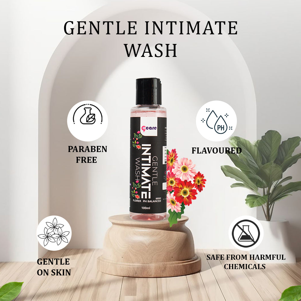 9care Gentle Intimate Wash – pH Balanced Vaginal Wash for Women | 100ml