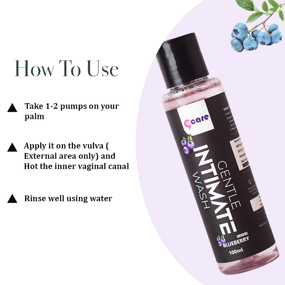 9care Gentle Intimate Wash – pH Balanced Vaginal Wash for Women | 100ml