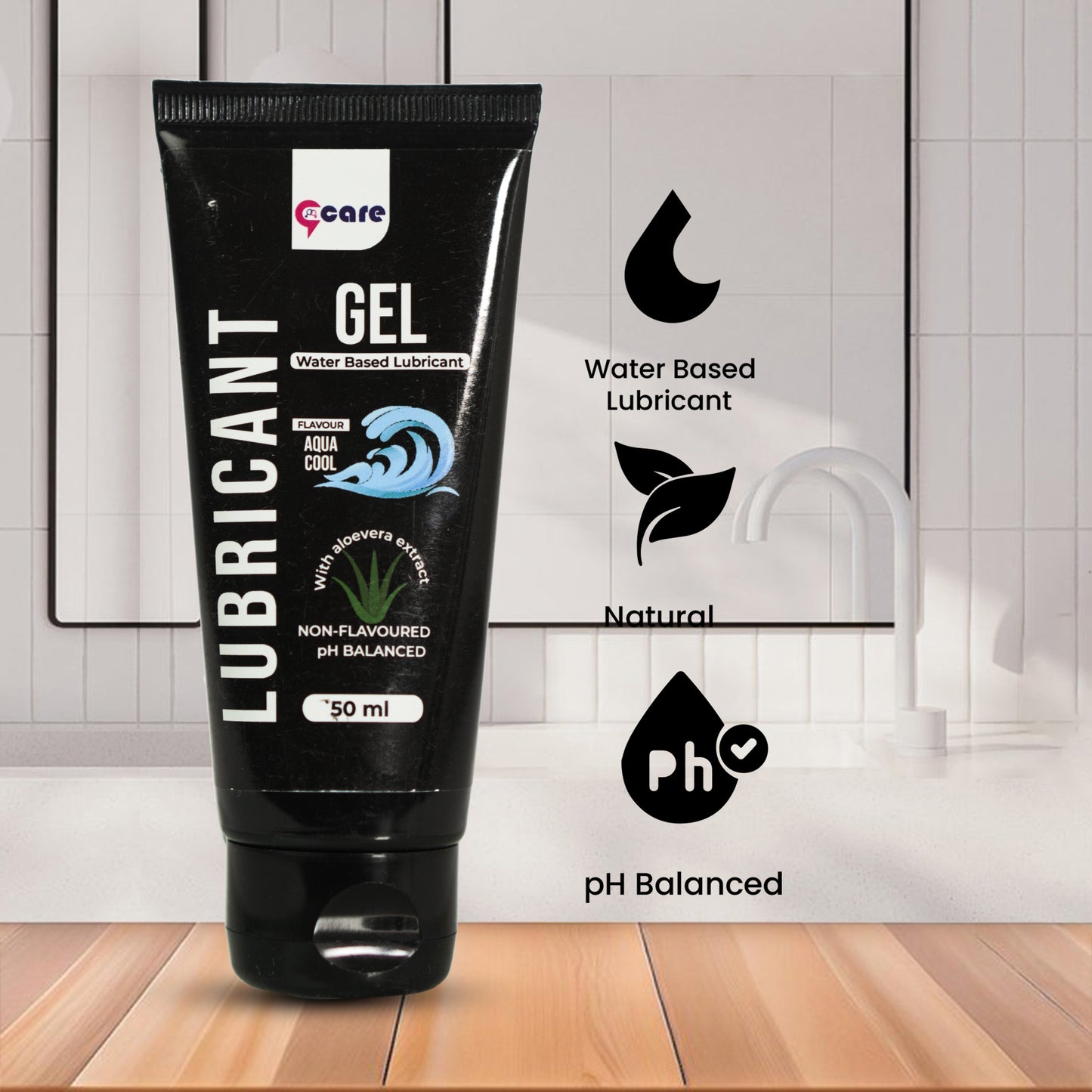 9care pH-Balanced Lubricant Gel Best Lube for Vaginal Dryness | 50ml 9Care 9care pH-Balanced Lubricant Gel Best Lube for Vaginal Dryness | 50ml 9Care